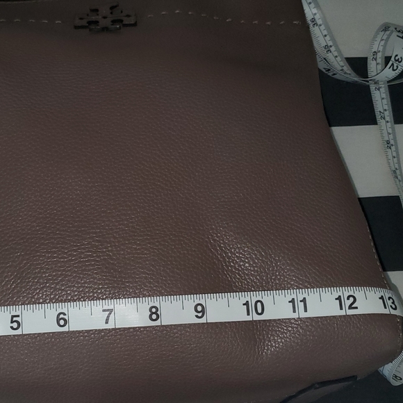 Tory Burch Taupe McGraw Hobo - Picture 5 of 9